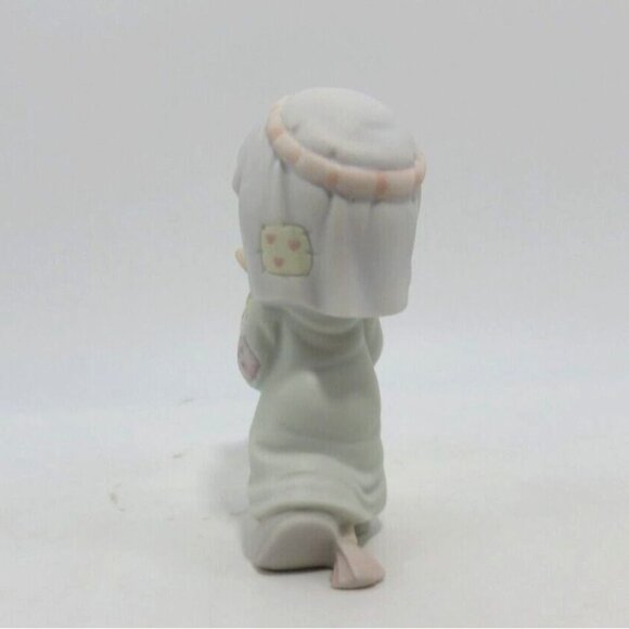 PRECIOUS MOMENTS Trail To Bethlehem Figurine Child with Hobby Horse 1995 - Picture 4 of 12